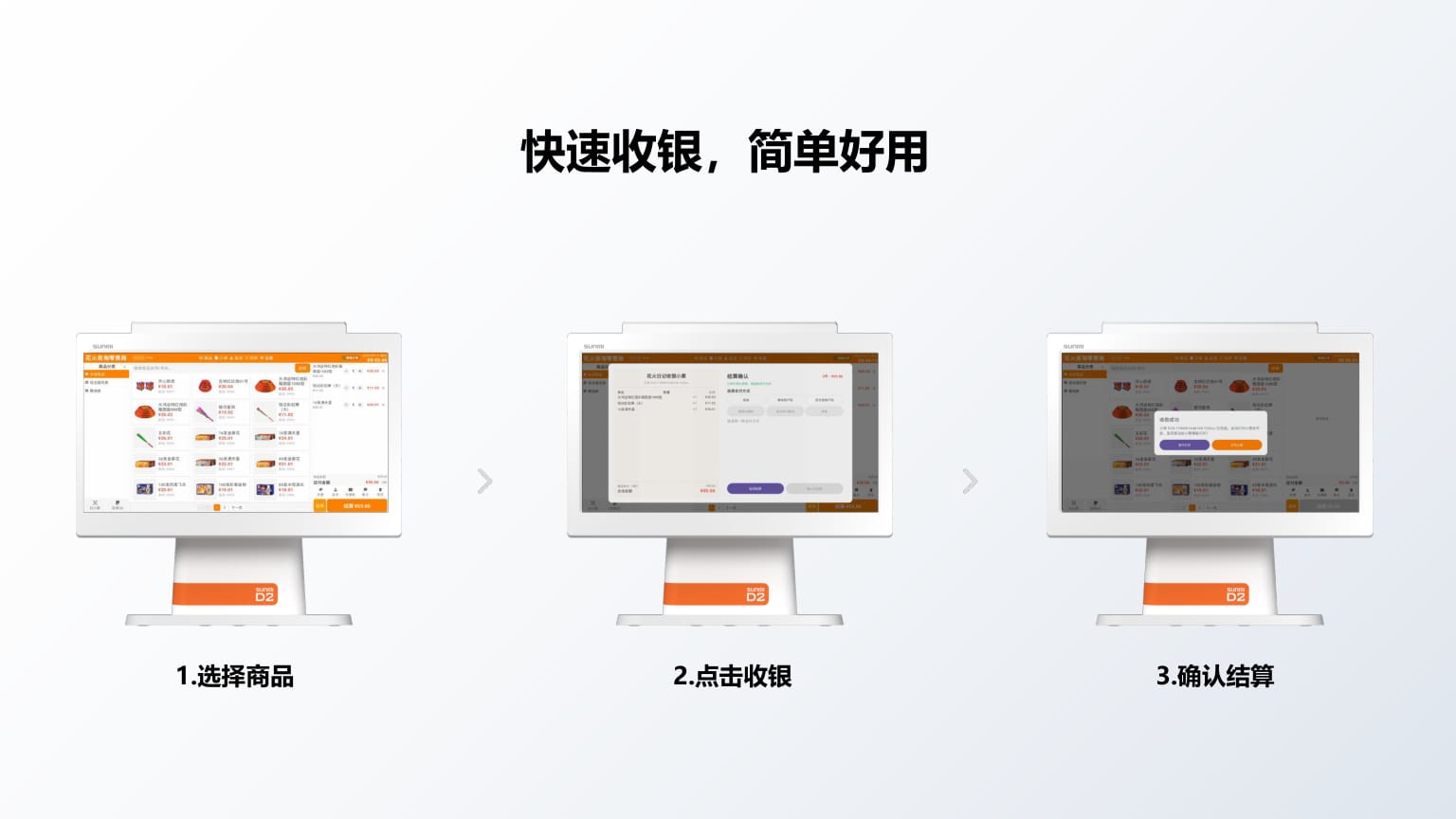 快速收银流程