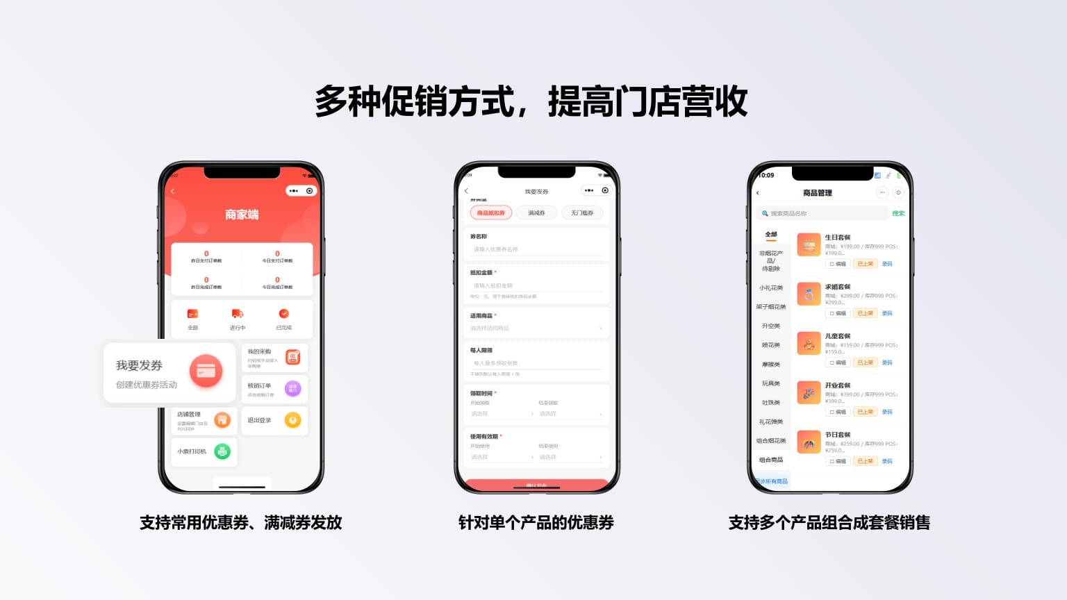 优惠券与组合套餐营销